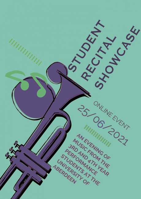 Student Recital Showcase Poster