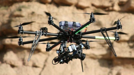 University of Aberdeen academic using unmanned flying drones to help identify oil reserves
