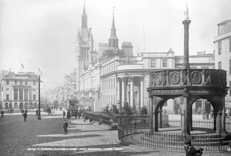 Castlegate, Aberdeen from the George Washington Wilson collection