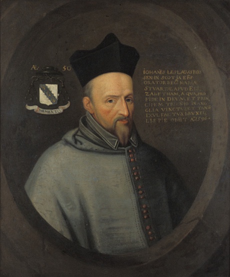 John Lesley (1527–1596), Roman Catholic Bishop of Ross and advisor to Mary Queen of Scots. Professor of Canon Law at King’s College, and best known for his History of Scotland (1570).