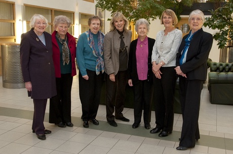 Susan Hampshire meets local National Osteoporosis Committee members