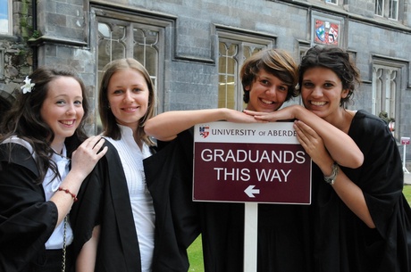 University of Aberdeen graduation ceremony