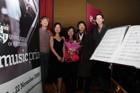The finalists of the 2009 Aberdeen Music Prize