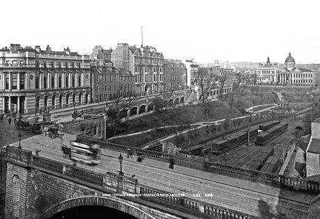 Union Terrace and Union Terrace Gardens Aberdeen from the George Washington Wilson collection