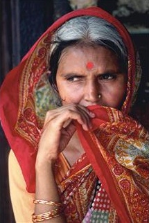 Indian village lady
