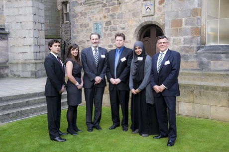 Speakers at the Scholars reception