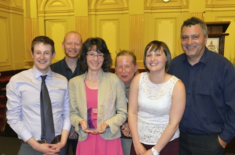 The award winning Aberdeen Project SEARCH team