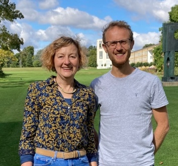 Professor Anne Donaldson and Joe Yeeles