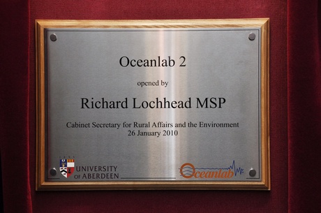 Official opening of Oceanlab 2