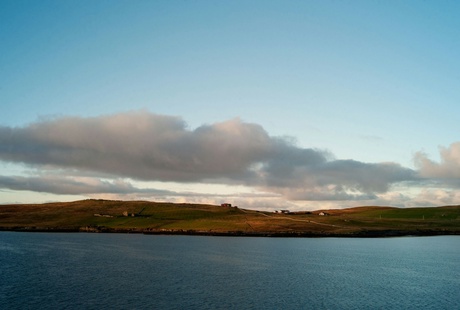 Shetland from the sea