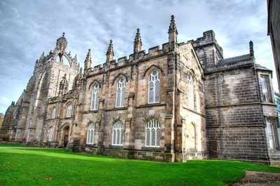 Exterior shot of King's College