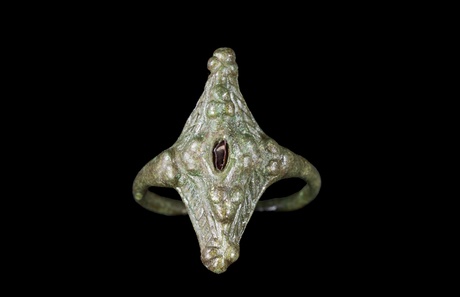 The Pictish ring photographed by National Museums Scotland