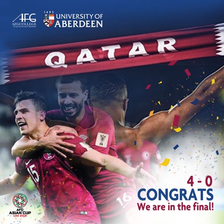 Qatar reach the final of the Asia Cup