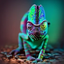Image of a chameleon.