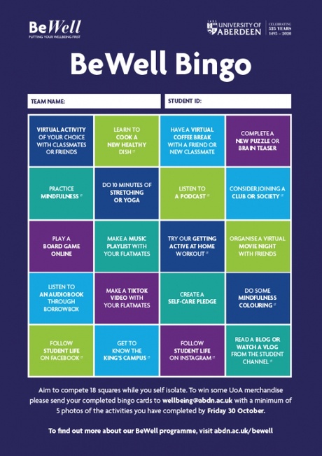 BeWell Bingo