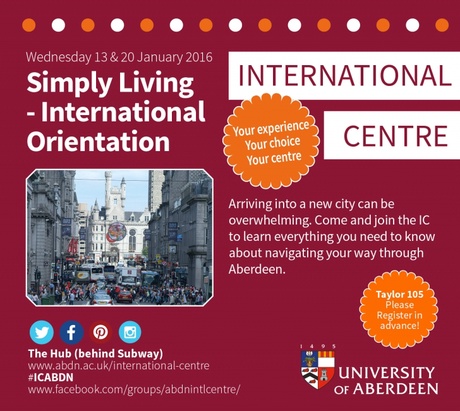 International Orientation leaflet