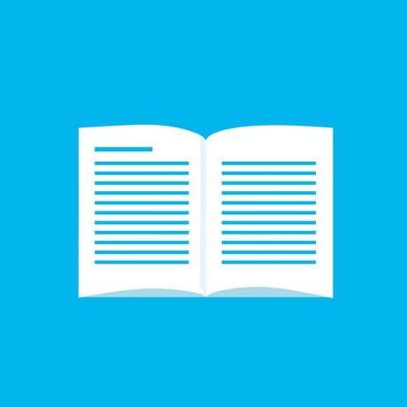 Open Book Blue Logo