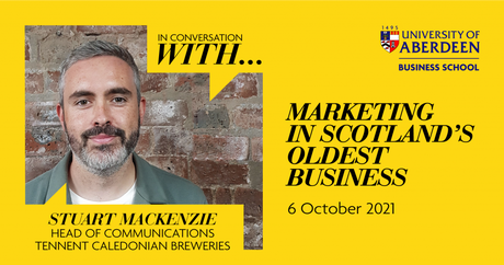 In Conversation with... Stuart Mackenzie, 6th October, 9am