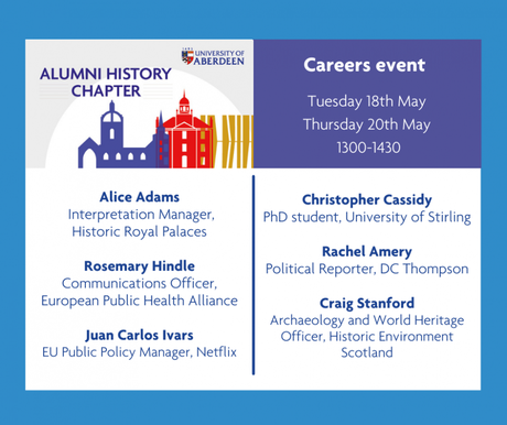 Alumni History Chapter Careers event