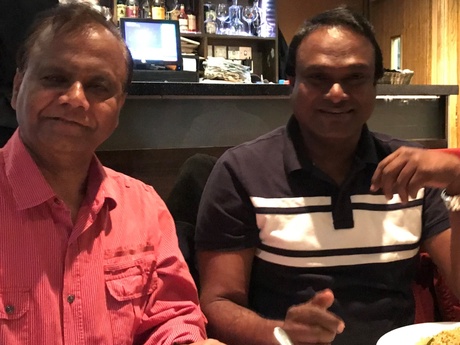 Professor Jayasinghe and Dr Amarasinghe