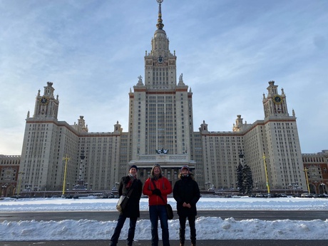 Moscow State University building