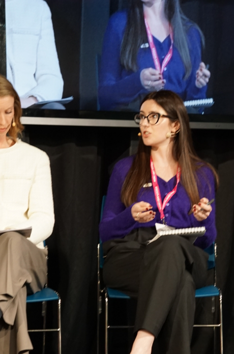 Dr Shapovalova at the Arctic Frontiers Abroad conference