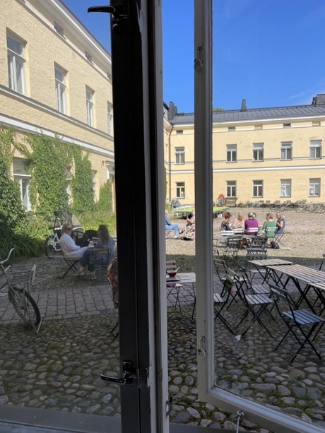 Photo of the workshop venue: historic Lapinlahden Lähde.