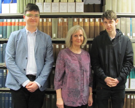 Wiktor Zelazny, Dr Susan Stokeld and Owen Wright