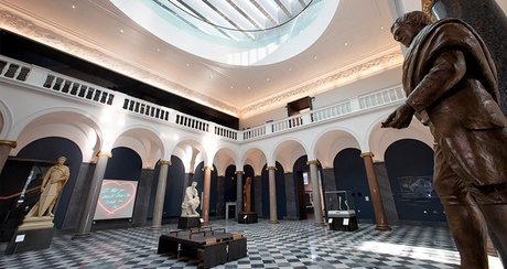 Interior of Aberdeen Art Gallery