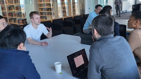 Academic staff in break-out groups at the Joint Institute Away Day