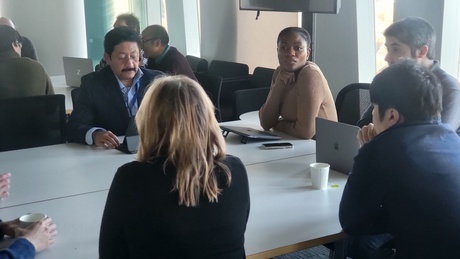 Academic staff in break-out groups at the Joint Institute Away Day