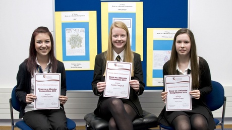 A University of Aberdeen competition challenged school pupils to draw a germ or microbe