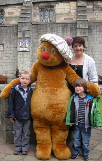 L-R Owen Edwards, Hamish McHaggis, Linda Strachan and Matt Shedden