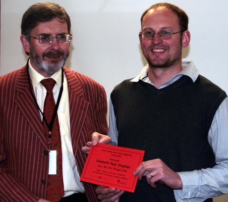 Dr Ian Russell with Kenneth Paul Stephen