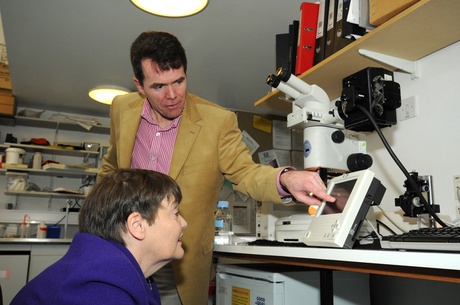 Aberdeen South MP Dame Anne Begg and Dr Neil Vargesson 