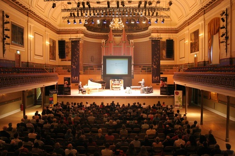 The Sciences and Arts are celebrated at the University of Aberdeen's Mozart, Maths and Mechanics lecture held at Aberdeen Music Hall which is currently celebrating its 150th anniversary