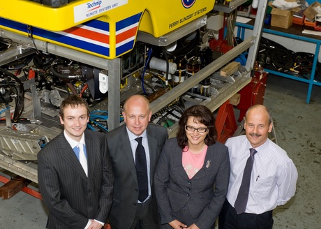 James Miller, David Kemp, Vice President of Finance, Technip, Dr Ekaterina Pavlovskaia, Torquil Crichton, Engineering Development Manager, Technip