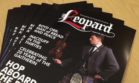 Leopard magazine is now owned by the University of Aberdeen