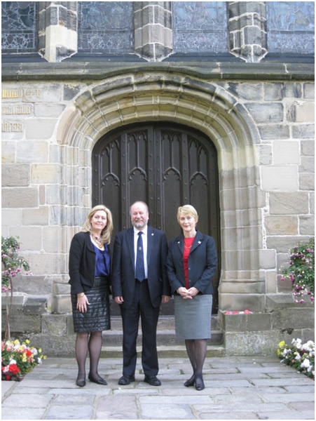 The Lord Mayor of Perth, Western Australia visited the University of Aberdeen 