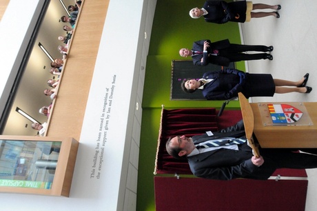 University of Aberdeen Principal and Vice-Chancellor Professor Ian Diamond and Her Royal Highness The Princess Royal 