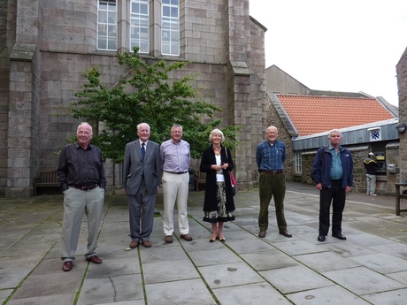 Toby Chalmers, Roddy MacLeod, David Fletcher, Muriel Patterson, Arthur Millwood and Ron Malcolm