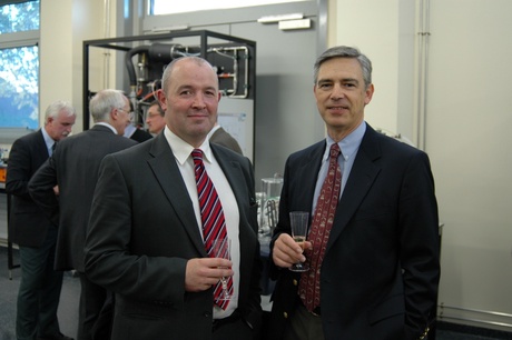 Dr Desmond King, President of the Institution of Chemical Engineers and Dr Neill Renton 