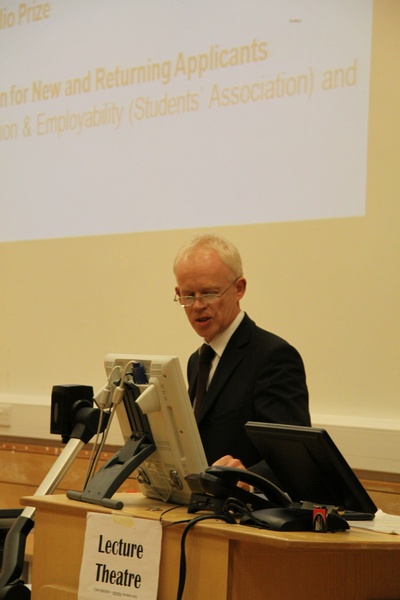 Peter Fantom, Head of the University of Aberdeen’s Careers Service 