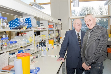 Dr Iain Fraser and Robert Buchan