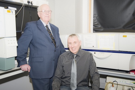 Dr Iain Fraser and Robert Buchan