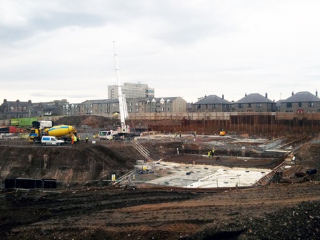 Work underway on Aberdeen aquatics centre