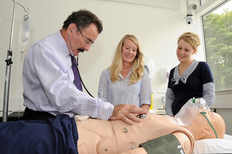 Professor Robert Winston checks out 