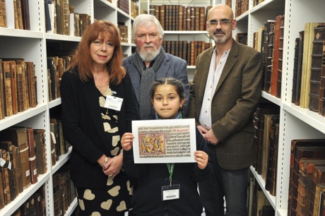 From left to right: Caroline Clough, Richard Bennett, Dr Wayne Price and Eleanor Tuladhar-Douglas