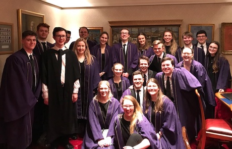 The Chapel Choir at Trinity Hall