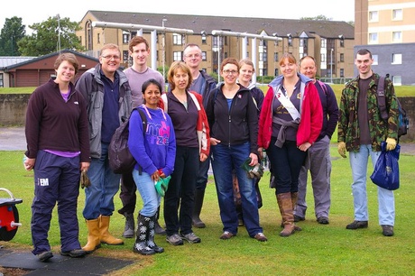 University helps out in Aberdeen's Seaton area